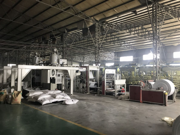 Yiyang Wanlin Weave Packing Co., Ltd. γραμμή παραγωγής εργοστασίων
