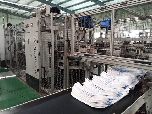 Yiyang Wanlin Weave Packing Co., Ltd. γραμμή παραγωγής εργοστασίων