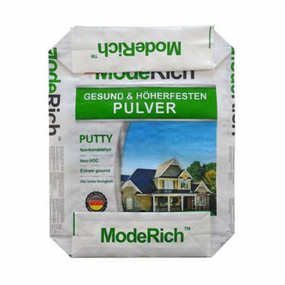 Hot Sale 25KG 40KG 50KG Ad Star Bags PP Block Bottom Bag Cement Valve Bags Cement Sack