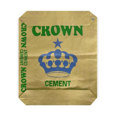 Hot Sale 25KG 40KG 50KG Ad Star Bags PP Block Bottom Bag Cement Valve Bags Cement Sack