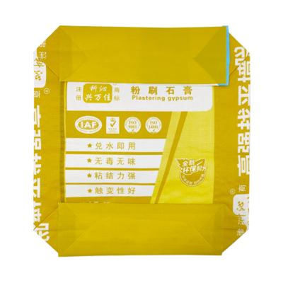 Hot Sale 25KG 40KG 50KG Ad Star Bags PP Block Bottom Bag Cement Valve Bags Cement Sack