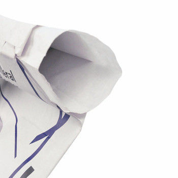 Υγρασίας ανθεκτική PP τσιμέντου τσάντα 70gsm κατώτατων βαλβίδων τσαντών κενή τετραγωνική - 100gsm