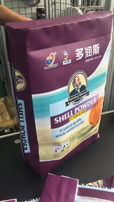 Υφαμένες τσάντες κατώτατων βαλβίδων φραγμών τσαντών τσιμέντου 25KG 40KG 50KG PP