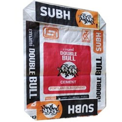 Υφαμένες τσάντες 25kg 40KG 50KG κατώτατου τσιμέντου φραγμών τσαντών βαλβίδων πολυπροπυλενίου PP