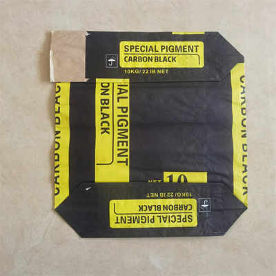 Η συνήθεια 90gsm 3 κενό τσιμέντο εγγράφου τσαντών 50kg Kraft εγγράφου πτυχών τοποθετεί ISO14001 σε σάκκο