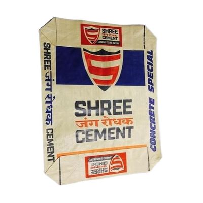Putty τετραγωνικό κατώτατο σημείο τσαντών 50Kg σάκων πολυπροπυλενίου τσιμέντου με τη βαλβίδα