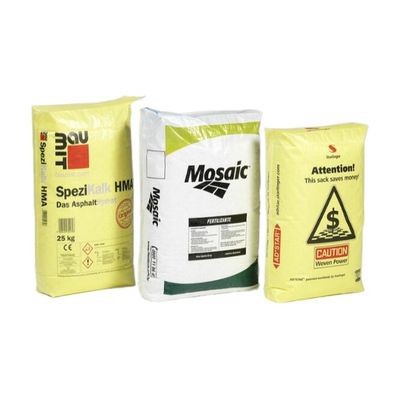 85GSM 50kg τετραγωνική τσάντα κάτω τσάντα τσιμέντου κενή τσάντα τσιμέντου