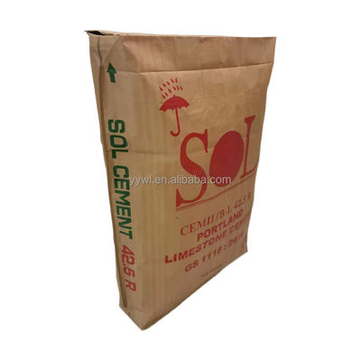 25Kg PP βαλβίδες σακούλες 100 Kg 50 25 του τσιμέντου Polypropylene σακούλα