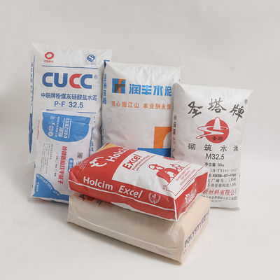 25kg 50kg Eco Friendly Woven Empty Bag Of Cement πλαστική τσάντα τσιμέντου