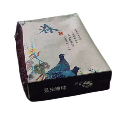 Χρωματιστή εκτύπωση Bopp PP Woven Valve Bag για 20kg 25kg 30kg ξηρά μείγματα