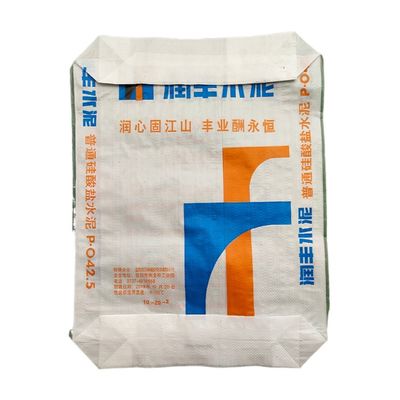 80GSM PP Woven Cement Valve Bag 20-50kg Προσαρμόσιμη