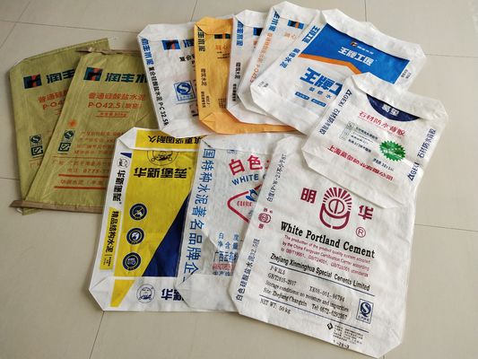 80GSM PP βαλβίδα τσιμέντο σακούλα στρωμένη πολυχρωματική εκτύπωση 20-50kg