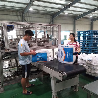 Ασβεστοσυσκευαστικές σακούλες PP 25KG 40KG 50KG Ενυδατοασφαλής τετραγωνική βαλβίδα κάτω