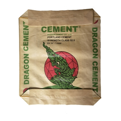 85GSM PP Τσιμεντόσακος 50KG με PE Επίστρωση Αδιαβροχοποίησης