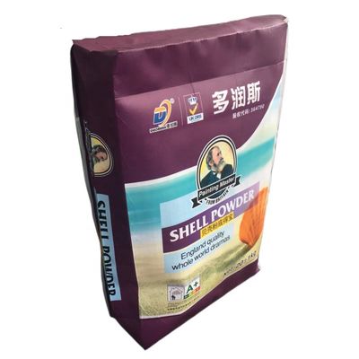 Τσουβάλι τσιμέντου PP υφαντό βαλβίδας 25kg με εκτύπωση BOPP