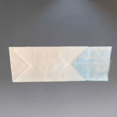 Βαλβιδωτές σάκοι PE 25KG βαρέως τύπου για μαύρο άνθρακα με βαλβίδα Tuck In