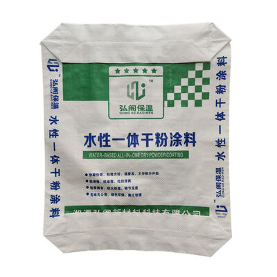 LDPE Laminated Multi-color Printing PP Valve Bag with Custom Order Accept for Cement and Plaster